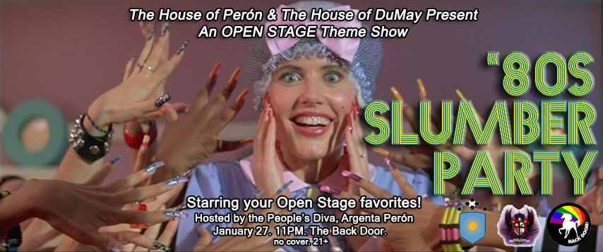 80s Slumber Party Flyer